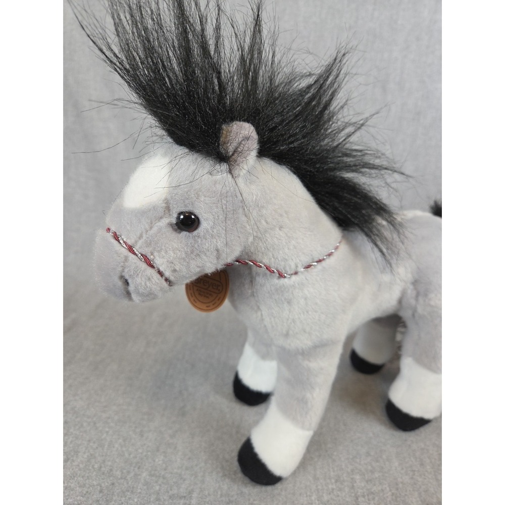 Aurora Breyer Showstoppers Welsh Cob 12 In Plush Figure Stuffed Horse Pony Gray
